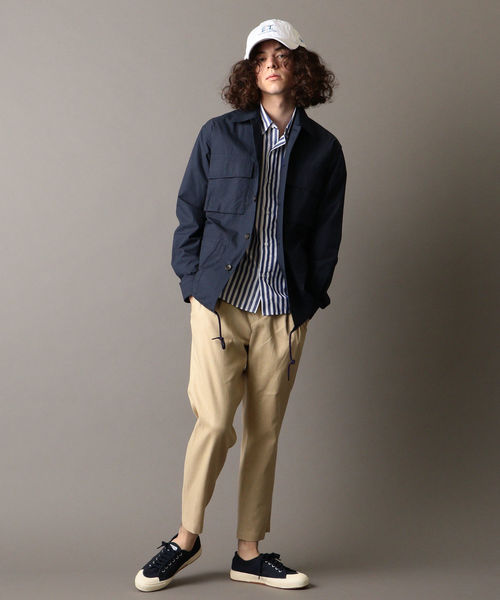 SHIPS JET BLUE(シップスジェットブルー)の「【MEN'S NON-NO 5月号 p.111掲載】SHIPS JET BLUE: ファティーグジャケット(カバーオール・メンズ・ホワイト/オリーブ/ネイビー・X-SMALL/SMALL/MEDIUM/LARGE)」の6枚目の写真
