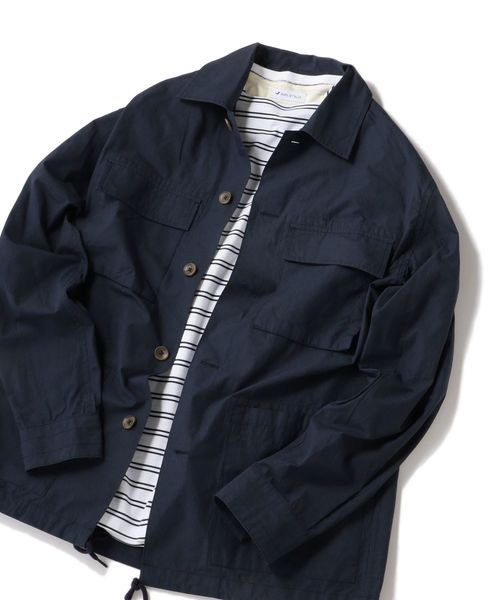 SHIPS JET BLUE(シップスジェットブルー)の「【MEN'S NON-NO 5月号 p.111掲載】SHIPS JET BLUE: ファティーグジャケット(カバーオール・メンズ・ホワイト/オリーブ/ネイビー・X-SMALL/SMALL/MEDIUM/LARGE)」の15枚目の写真