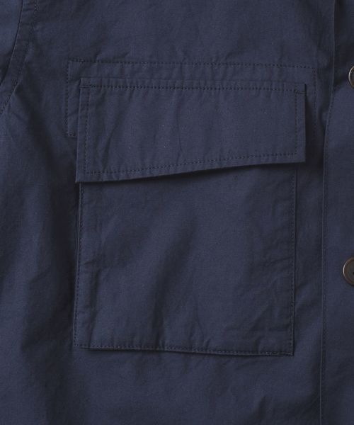 SHIPS JET BLUE(シップスジェットブルー)の「【MEN'S NON-NO 5月号 p.111掲載】SHIPS JET BLUE: ファティーグジャケット(カバーオール・メンズ・ホワイト/オリーブ/ネイビー・X-SMALL/SMALL/MEDIUM/LARGE)」の19枚目の写真