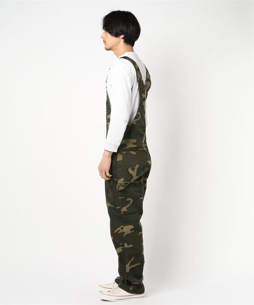 Carhartt WIP（カーハートダブリューアイピー）の「BIB OVERALL（つなぎ/オールインワン・メンズ・ウッドランド・32inch/30inch/28inch/34inch）」の3枚目の写真