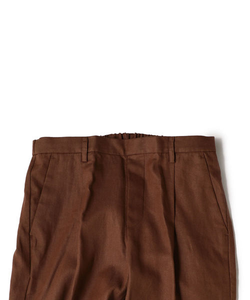 SHIPS（シップス）の「SU: リネン アンクル イージーパンツ（その他パンツ・メンズ・ブラック/ブラウン/ネイビー・S/M/L）」の16枚目の写真