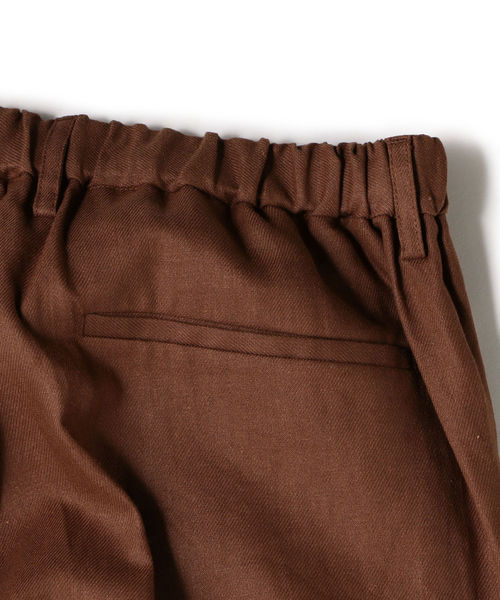 SHIPS（シップス）の「SU: リネン アンクル イージーパンツ（その他パンツ・メンズ・ブラック/ブラウン/ネイビー・S/M/L）」の5枚目の写真