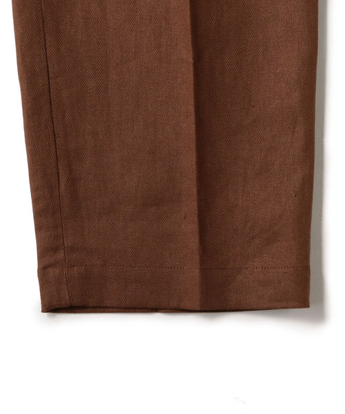 SHIPS（シップス）の「SU: リネン アンクル イージーパンツ（その他パンツ・メンズ・ブラック/ブラウン/ネイビー・S/M/L）」の15枚目の写真