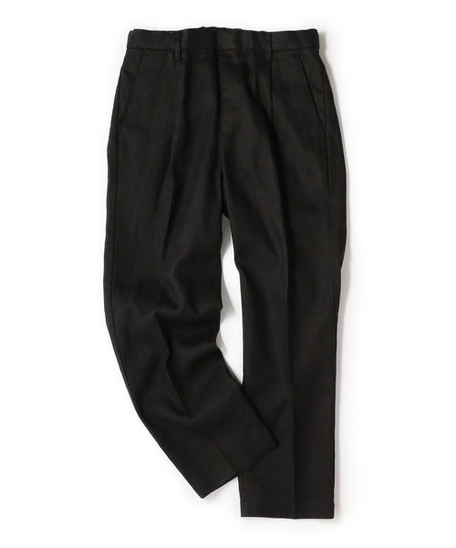 SHIPS（シップス）の「SU: リネン アンクル イージーパンツ（その他パンツ・メンズ・ブラック/ブラウン/ネイビー・S/M/L）」の7枚目の写真