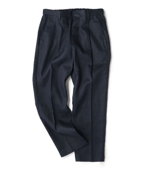 SHIPS（シップス）の「SU: リネン アンクル イージーパンツ（その他パンツ・メンズ・ブラック/ブラウン/ネイビー・S/M/L）」の22枚目の写真