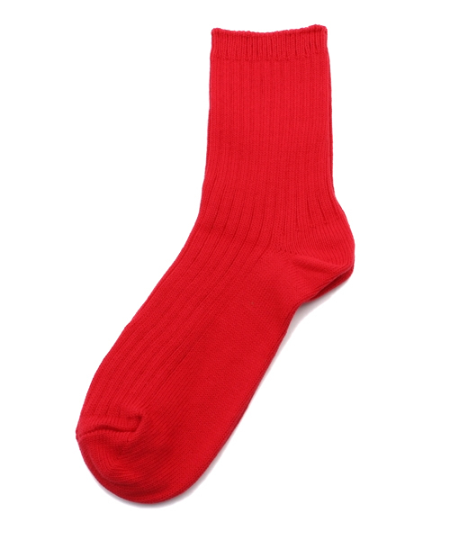 Kastane(カスタネ)の「【Kastane】リブSOX(ソックス/靴下・レディース・ライトグレー/ホワイト/ブルー/ネイビー/レッド・FREE)」の5枚目の写真