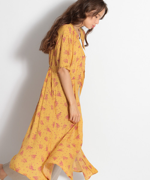 Niko And ニコアンド の 花前開きスキッパーワンピース ワンピース Wear