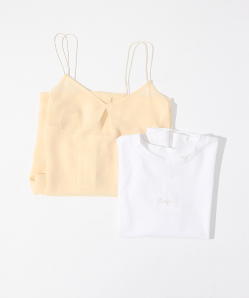 repipi armario（レピピ アルマリオ）の「シフォンキャミセットワンピース2（ワンピース・キッズ・ブラック/ベージュ/ブラウン・SMALL/MEDIUM/LARGE/X-SMALL）」の7枚目の写真