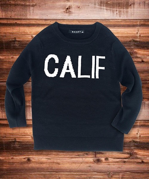 THE CASUAL（カジュアル）の「ロゴ ニット ロンT キッズ（ニット/セーター・キッズ・J/K/I/H/G/F/E/D/C/B/A/L・120cm/130cm/140cm/150cm/160cm/110cm）」の3枚目の写真