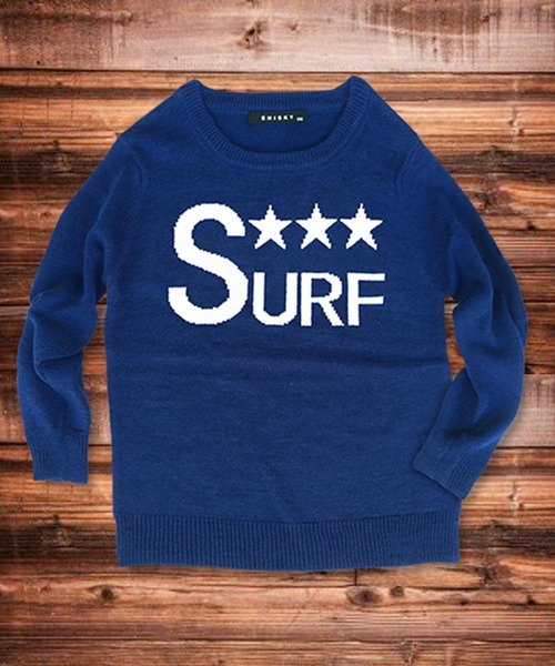 THE CASUAL（カジュアル）の「ロゴ ニット ロンT キッズ（ニット/セーター・キッズ・J/K/I/H/G/F/E/D/C/B/A/L・120cm/130cm/140cm/150cm/160cm/110cm）」の5枚目の写真