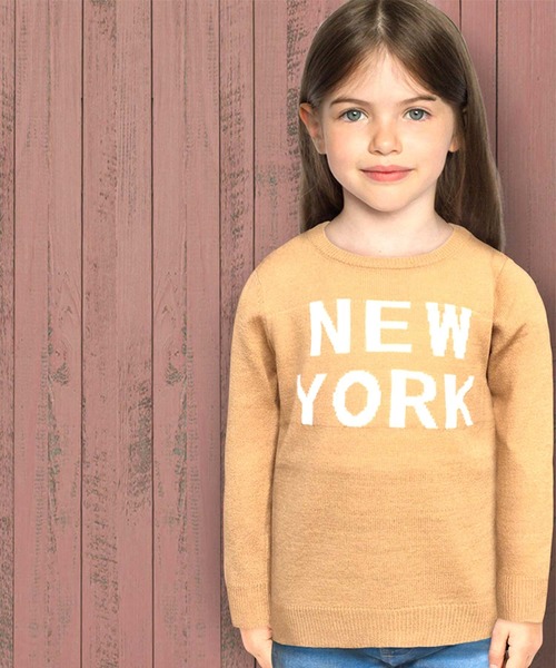 THE CASUAL（カジュアル）の「ロゴ ニット ロンT キッズ（ニット/セーター・キッズ・J/K/I/H/G/F/E/D/C/B/A/L・120cm/130cm/140cm/150cm/160cm/110cm）」の7枚目の写真