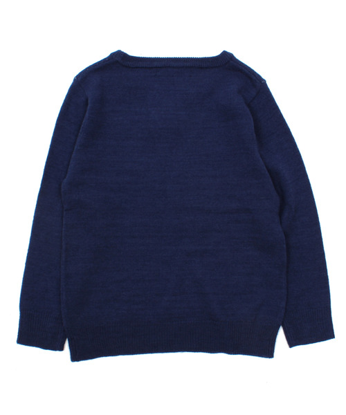 THE CASUAL（カジュアル）の「ロゴ ニット ロンT キッズ（ニット/セーター・キッズ・J/K/I/H/G/F/E/D/C/B/A/L・120cm/130cm/140cm/150cm/160cm/110cm）」の13枚目の写真
