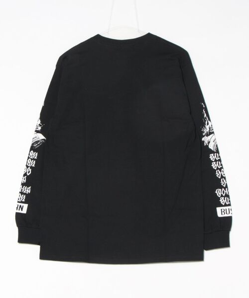 Port(ポート)の「【 eyedy / アイディー 】BURN BURN L/S TEE(Tシャツ/カットソー・メンズ・ブラック/オレンジ・M/L/XL/XXL)」の6枚目の写真