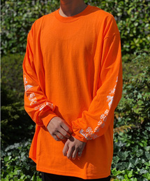 【 eyedy / アイディー 】BURN BURN L/S TEE