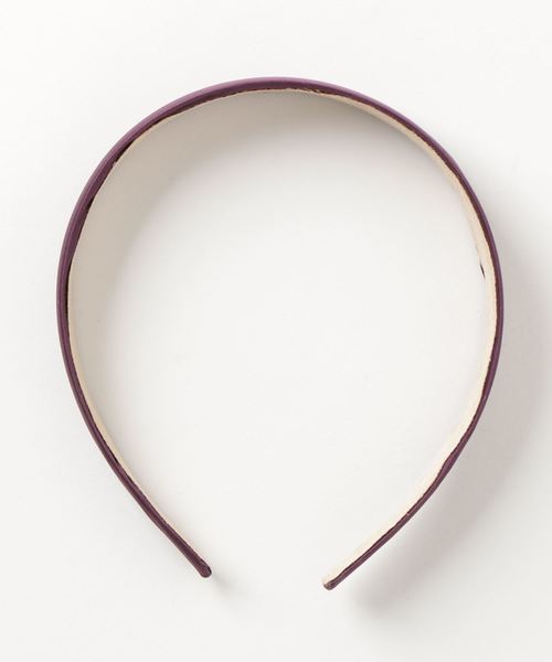 VIBGYOR Women（ヴィブジョー　ウィメン）の「セミワイドカチューシャ（カチューシャ・レディース・ブラック/ベージュ/パープル/ネイビー/レッド/グリーン・FREE）」の9枚目の写真