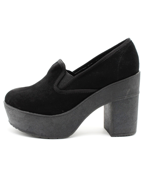 mystic（ミスティック）の「厚底スリッポン（パンプス・レディース・グレー/ネイビー/ブラック・37/36/38）」の7枚目の写真