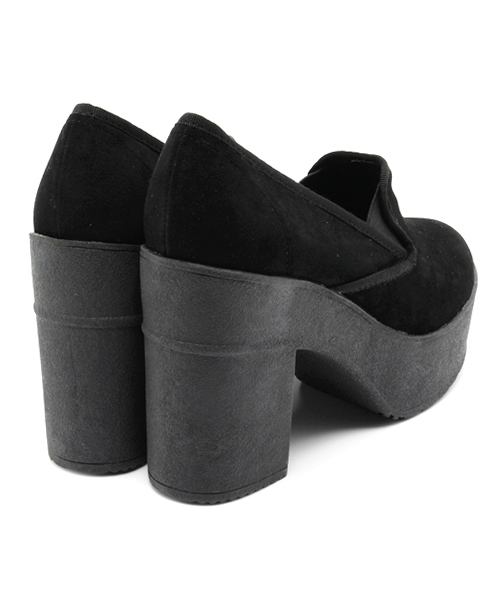 mystic（ミスティック）の「厚底スリッポン（パンプス・レディース・グレー/ネイビー/ブラック・37/36/38）」の9枚目の写真