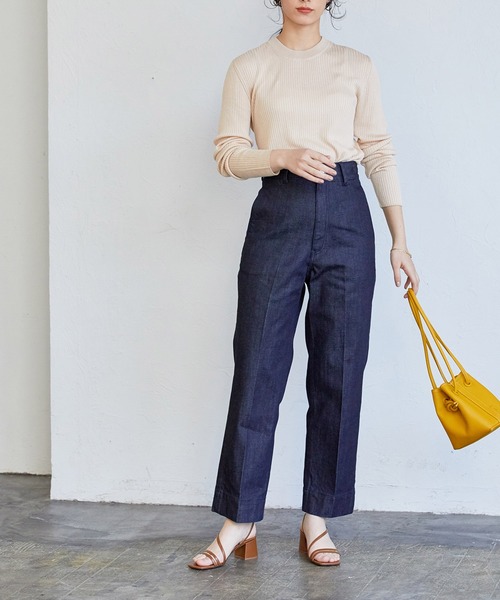 ADAM ET ROPE'（アダムエロペ）の「アシンメトリーラインサンダル（サンダル・レディース・キャメル/ブラック・22.5cm/23.5cm/24.5cm/23.0cm/24.0cm）」の5枚目の写真