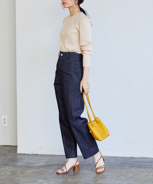 ADAM ET ROPE'（アダムエロペ）の「アシンメトリーラインサンダル（サンダル・レディース・キャメル/ブラック・22.5cm/23.5cm/24.5cm/23.0cm/24.0cm）」の11枚目の写真