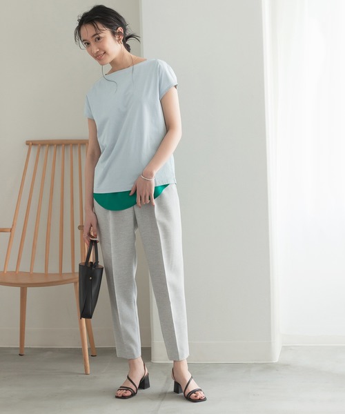 ADAM ET ROPE'（アダムエロペ）の「アシンメトリーラインサンダル（サンダル・レディース・キャメル/ブラック・22.5cm/23.5cm/24.5cm/23.0cm/24.0cm）」の20枚目の写真