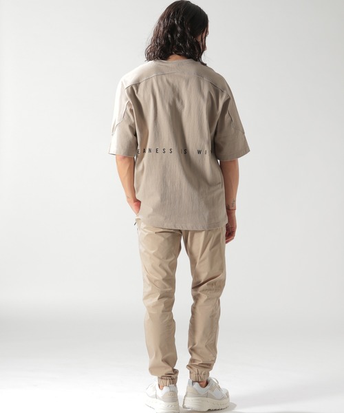 EVERLAST(スポーツ・ライフスタイル)(エバーラスト)の「【EVERLAST(エバーラスト)】別注フットボールハーフスリーブTEE(Tシャツ/カットソー・メンズ・ブラック/ベージュ/オフホワイト・SMALL/MEDIUM/LARGE)」の13枚目の写真