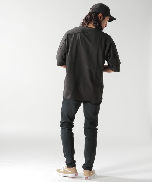 EVERLAST(スポーツ・ライフスタイル)(エバーラスト)の「【EVERLAST(エバーラスト)】別注フットボールハーフスリーブTEE(Tシャツ/カットソー・メンズ・ブラック/ベージュ/オフホワイト・SMALL/MEDIUM/LARGE)」の17枚目の写真