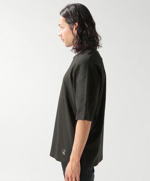 EVERLAST(スポーツ・ライフスタイル)(エバーラスト)の「【EVERLAST(エバーラスト)】別注フットボールハーフスリーブTEE(Tシャツ/カットソー・メンズ・ブラック/ベージュ/オフホワイト・SMALL/MEDIUM/LARGE)」の9枚目の写真