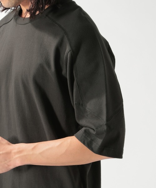 EVERLAST(スポーツ・ライフスタイル)(エバーラスト)の「【EVERLAST(エバーラスト)】別注フットボールハーフスリーブTEE(Tシャツ/カットソー・メンズ・ブラック/ベージュ/オフホワイト・SMALL/MEDIUM/LARGE)」の18枚目の写真