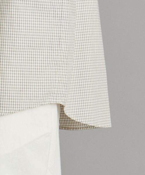 Steven Alan(スティーブンアラン)の「<THE HINOKI × Steven Alan> CHECK LOOSE FIT SHIRT/シャツ(シャツ/ブラウス・メンズ・オフホワイト・4/3)」の7枚目の写真