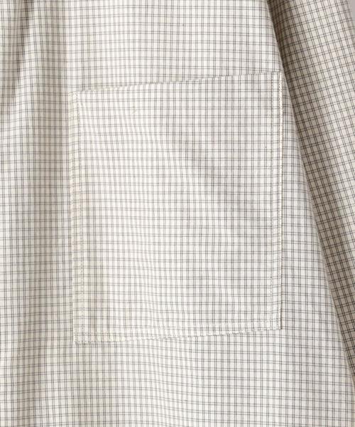 Steven Alan(スティーブンアラン)の「<THE HINOKI × Steven Alan> CHECK LOOSE FIT SHIRT/シャツ(シャツ/ブラウス・メンズ・オフホワイト・4/3)」の15枚目の写真