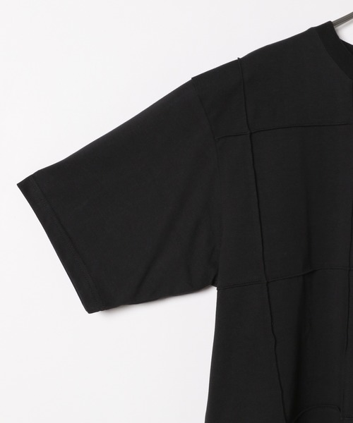 LAKOLE（ラコレ）の「ピンタックデザインTシャツ / LAKOLE（Tシャツ/カットソー・メンズ・ホワイト/ブラック/ベージュ/ラベンダー・MEDIUM/LARGE）」の5枚目の写真