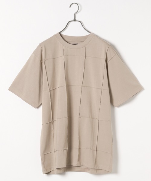 LAKOLE（ラコレ）の「ピンタックデザインTシャツ / LAKOLE（Tシャツ/カットソー・メンズ・ホワイト/ブラック/ベージュ/ラベンダー・MEDIUM/LARGE）」の15枚目の写真