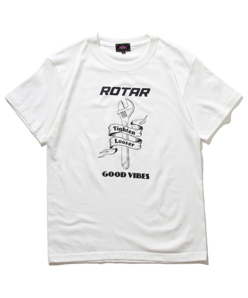 ROTAR(ローター)の「GOOD VIBES Tee(Tシャツ/カットソー・メンズ・グリーン/オフホワイト/スミクロ・X-LARGE/MEDIUM/SMALL/LARGE)」の2枚目の写真