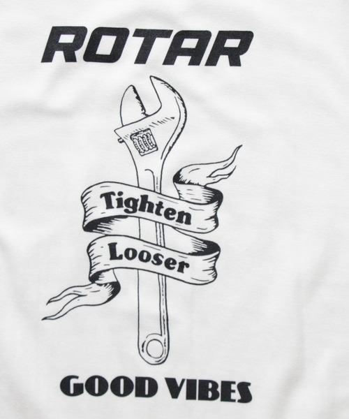 ROTAR(ローター)の「GOOD VIBES Tee(Tシャツ/カットソー・メンズ・グリーン/オフホワイト/スミクロ・X-LARGE/MEDIUM/SMALL/LARGE)」の7枚目の写真