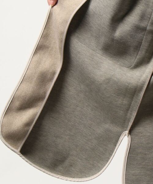 coca（coca）（コカ）の「ニットモッサパイピングコート（その他アウター・レディース・ベージュ・ONE SIZE）」の4枚目の写真