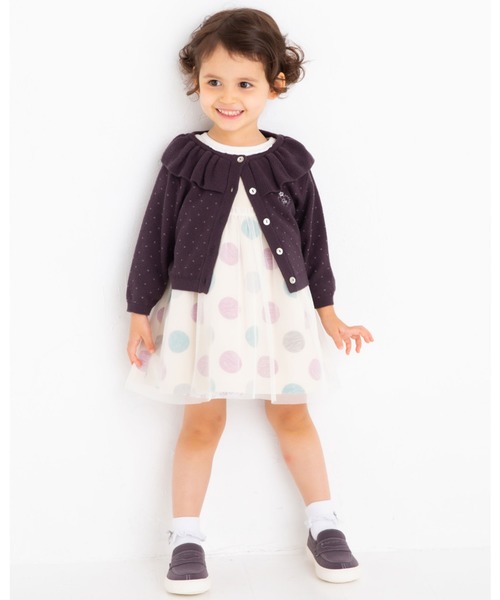 Bebe 手書き風 ストレッチ ポンチ チュール ワンピース ドット ドット ワンピース ポンチ 80 100 ロンパース Bebe ベベ のファッション Bebe 手書き風 ストレッチ ポンチ チュール ワンピース ドット ドット ワンピース ポンチ 80 100 ロンパース Bebe ベベ のファッション