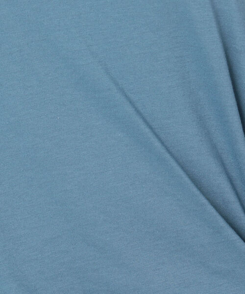 NOLLEY’S(ノーリーズ)の「ソフト天竺ツイストスリットワンピース(ワンピース・レディース・ライトブルー/ブラック/ベージュ・FREE)」の8枚目の写真