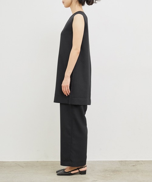 ADAM ET ROPE'（アダムエロペ）の「レイヤードコンビネゾン（つなぎ/オールインワン・レディース・ブラック/キナリ・FREE）」の15枚目の写真