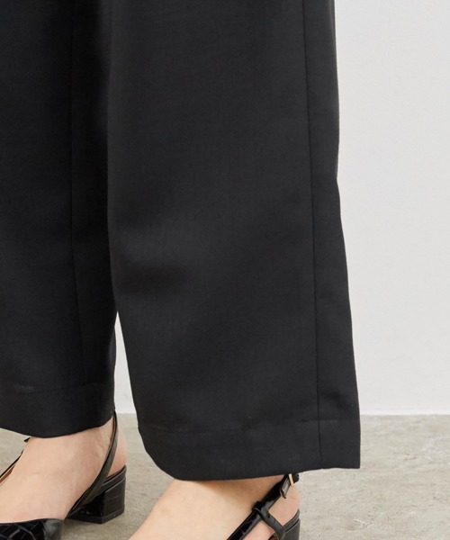 ADAM ET ROPE'（アダムエロペ）の「レイヤードコンビネゾン（つなぎ/オールインワン・レディース・ブラック/キナリ・FREE）」の18枚目の写真