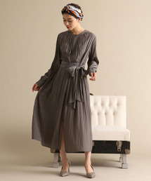 Tiara | 前開きギャザーワンピース(ワンピース)