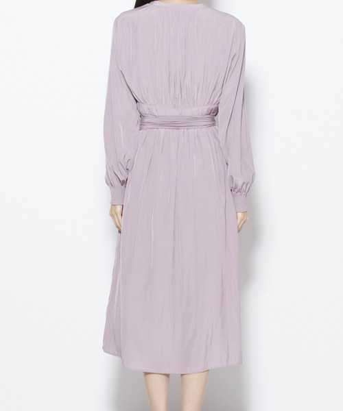 Tiara(ティアラ)の「前開きギャザーワンピース(ワンピース・レディース・ピンク/グレー/ブラック・FREE)」の10枚目の写真