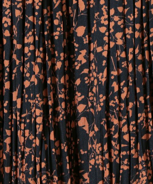 セール】SHIPS any: ドット フラワー プリーツスカート（スカート