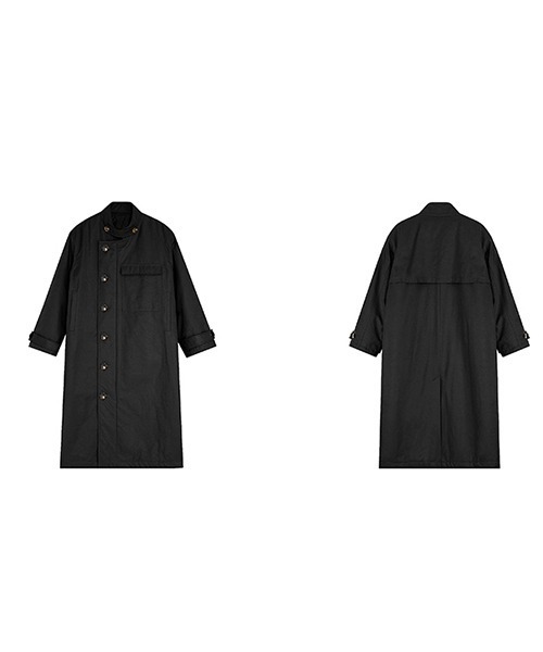 Fano Studios(ファノ ストゥディオズ)の「オーバーサイズ ジップトレンチコート FQ20W059【Fano Studios】(トレンチコート・レディース・ベージュ/ブラック・S/M/L/XS)」の19枚目の写真