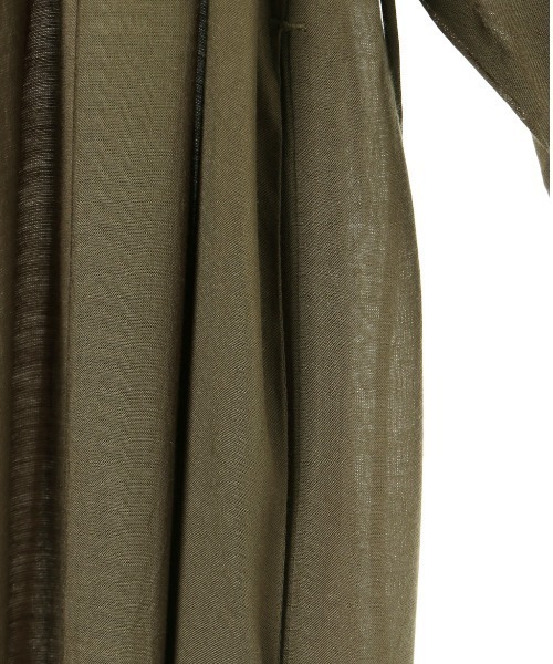 ALEXIA STAM(アリシアスタン)の「Gathered Neck Maxi Dress/ギャザーネックマキシドレス(ワンピース・レディース・ブラウン系その他/カーキ・FREE)」の21枚目の写真