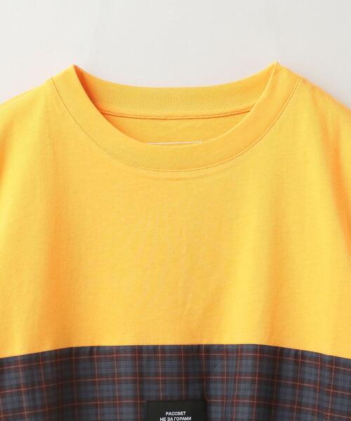 RASSVET / PACCBET（ラスベート）の「RASSVET（ラスベート）T SHIRT■■■◆（Tシャツ/カットソー・メンズ・ホワイト/ブラック/オレンジ・SMALL/LARGE/MEDIUM）」の13枚目の写真