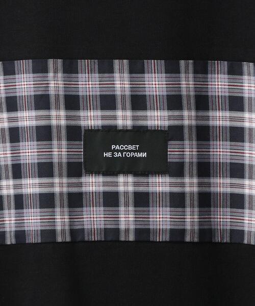 RASSVET / PACCBET（ラスベート）の「RASSVET（ラスベート）T SHIRT■■■◆（Tシャツ/カットソー・メンズ・ホワイト/ブラック/オレンジ・SMALL/LARGE/MEDIUM）」の4枚目の写真