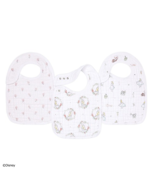 スナップビブ 3枚入り｜ディズニーベビーコレクション（スタイ