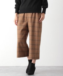 ウールMIXクロップドパンツ 893427