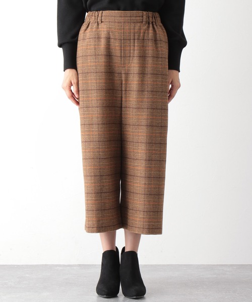 LEPSIM(レプシィム)の「ウールMIXクロップドパンツ 893427(その他パンツ・レディース・ブラック/ブラウン・MEDIUM/LARGE)」の5枚目の写真