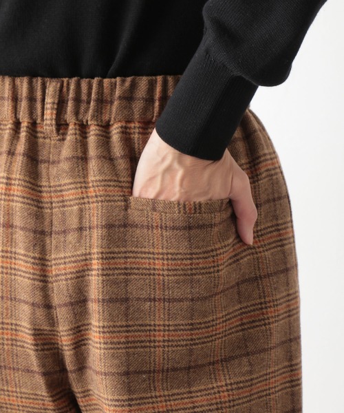 LEPSIM(レプシィム)の「ウールMIXクロップドパンツ 893427(その他パンツ・レディース・ブラック/ブラウン・MEDIUM/LARGE)」の12枚目の写真